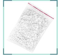 KEENSO Perles de perles Perles pour la Fabrication de Bijoux, 370 Pièces de Perles Nacrées Blanches ABS en 4 bricolage consommable