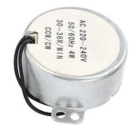 Keenso Petit Moteur électrique Synchrone Magnétique Permanent Alimentation électrique Silencieusement Durable pour les Ouvre-fenêtres Intelligents Qui Transmettent des Machines AC 220V Cuivre 1PC