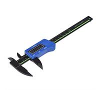 Keenso Pied à Coulisse Numérique avec écran LCD Extra Large pour Mesurer les Incréments de Profondeur Intérieure et Extérieure pour des Mesures Précises, Outil D'atelier (BLUE)