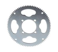 Keenso Pignon arrière 25H en acier haute résistance 54 mm Pignon 80 dents 25H 80T Pignon arrière pour moto tout-terrain 47cc 49cc ATV Quad Minimoto vélo électrique Accessoires de modification