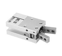 Keenso Pince à Air Cylindrique Doigt de Précision, Modèle MHC2-16D | alliage d\'aluminium durable, méthode à double effet, pour applications pneumatiques, installation facile
