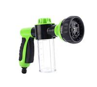 Keenso Pistolet dArrosage Pulvérisateur à Main Eau en Mousse Buse Lave Glace Essence 8 Modèles d'Arrosage A Nettoyante Adaptable sur Tuyau
