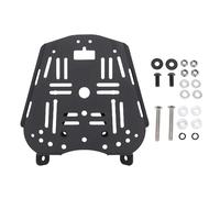 Keenso Plancher de coffre à queue, plaque de base pour caisson à queue, en acier au carbone, porte-bagages arrière amovible, plaque de montage de rechange pour zones 368 g 501 g