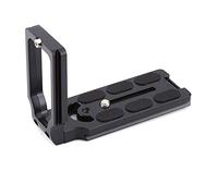 Keenso Plaque de Dégagement Rapide Professionnelle en Forme de L Plaque Verticale Robuste pour Appareil Photo Numérique Système de Dégagement Rapide pour Rotule Benro Vis de Montage Standard