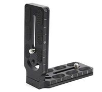 Keenso Plaque de Support en L pour Appareil Photo en Alliage D'aluminium Durable pour Contrôleur sans Fil CamFi, Conception Compacte pour Une Utilisation Polyvalente, Plaque Inférieure Anti-Rayures,