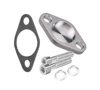 Keenso Plaque d'Obturation de Valve Remplacement de Bloc d'Obturation 8mm avec le Joint et le Vis SI-A0254 en Acier Inoxydable