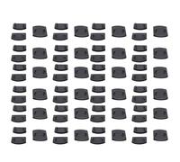 Keenso Plastique de Couvre-Couvercle de Lit en Plastique Fort. Accessoires de Meubles D'installation Simples pour Lits Canapés/Superposés 72 Pcs Noirs