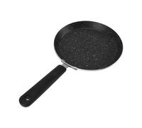 Keenso Poêle à Crêpes Ronde Antiadhésive Portable en Alliage D'aluminium, Poêle de Cuisson pour les Amateurs de Crêpes et de Pizza (6 pouces)