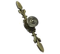 Keenso Poignée d'armoire à Tiroir de 4,72 Pouces en Alliage de Zinc, Bouton de Style Européen Rétro pour Meubles, Boîte à Bijoux, Caisses en Bois, Design élégant et élancé avec 4 Couleurs, Facile à