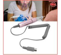 KEENSO Poignée de perceuse à ongles Nail Drill Machine Handle Rose Réglable 0 - 3000rpm Métal Électrique electromenager manucure