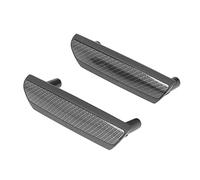 Keenso Poignée de Porte de Voiture, 2 Pièces de Style Fibre de Carbone Poignée de Porte Intérieure de Voiture Poignée de Porte Intérieure de Remplacement pour T5 2003-up poignée de porte intérieure