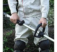 Keenso Poignée en éponge Robuste et Douce pour Débroussailleuses de Tondeuse à Gazon, Poignée Confortable et Antidérapante pour Les Paysagistes (Black)