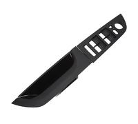 Keenso Poignée Intérieure de Porte, Garniture D'accoudoir côté Conducteur avec Panneau de Commande de Vitre, 37,5 Cm, for Série 3 E90 Berline 2005 2008 E91 Touring 2005 2008 (BLACK)