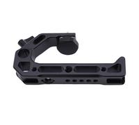 Keenso Poignée Supérieure élégante en Alliage D'aluminium avec Broches de Positionnement 3/8"-16, Conception Légère, Options de Montage Polyvalentes, Idéale pour Les Amateurs de Photographie