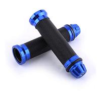 Keenso Poignées de Guidon de Moto en Aluminium CNC - Poignées de Guidon universelles antidérapantes en Caoutchouc Gel pour Moto et vélo