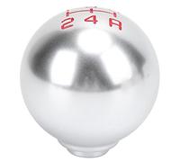 Keenso Pommeau de Levier de Vitesse M10x1,5, Remplacement Rond en Alliage D'aluminium, pour Fit FD2 FN2 EP3 DC2 DC5 F20C (5ème vitesse argent)