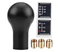 Keenso Pommeau de Levier de Vitesse, Pommeau de Levier de Vitesse Manuel Automatique à 5 Vitesses pour Lancer V3/EVO (BLACK)