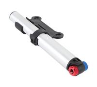 Keenso Pompe à Vélos à Inflation Rapide, Matériau en Alliage en Aluminium, Compact et Portable, avec Une Attachement Pratique, adapté aux Vélos de Montagne Routiers