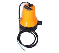 Keenso Pompe de Cale 24 V, Pompe de Cale Submersible ABS 60 W 7000 Tr/min 4,2 M3h Sortie 25 Mm, Levage de 16,4 Pieds pour Drainage de de Bateau, Arrosage de Terres Agricoles, Irrigation de Jardin