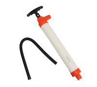 Keenso Pompe de Cale Manuelle, Pompe à Siphon de qualité Marine, Portable, Aspiration de 20 GPM avec Tuyau pour Bateaux, Kayak, canoë, Yacht, Bateau de Pêche, Hors-bord (WHITE)