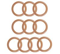 Keenso Pompe D'isolation en Caoutchouc Anneaux de Pompe pour 1500-W Compresseur D'air Silencieux sans 10 Paquet de 10