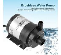 Keenso Pompe Noire à Faible Bruit sans Pinceaux 18 W DC 12 V Haute Température pour les Appareils