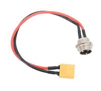 Keenso Port de Charge de Scooter, 3 Broches Remplacement du Port de Charge de sensibilité élevée pour Les Scooters électriques de 8 Pouces