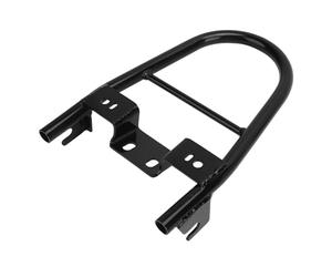 Keenso Porte-Bagages Arrière de Moto, Remplacement pour Mini Vélo de Trail Monkey Baja Z50 Z50R, Tube en Fer soudé sans Couture de 17 Mm avec Finition Noire, Offre Un Espace de