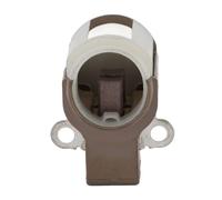 Keenso Porte-balais de Carbone 31105 pour Réparation D'alternateur, Alliage D'aluminium ABS Durable, Performance Fiable pour Divers Modèles, 1 unité