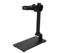 Keenso Porte-Microscope Réglable Professionnel pour Microscope électronique USBDigital, pour Maintenir Les Pièces, Noir (Black)
