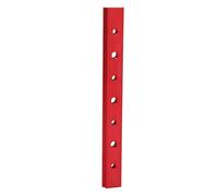 Keenso Prime à Sous-Aluminium en Aluminium Premium T Track Talle 200 Mm, Glissement Lisse sur un Itinéraire pour les Troubles Radiaux, L'installation Simple (rouge)