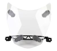 Keenso Protecteur de Phare de Moto, Couvercle de Protection de Phare en Plastique Haute Résistance Résistant aux Chocs avec visibilité Nocturne Améliorée, Remplacement pour R 1300 GS (Transparent)