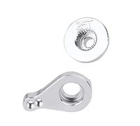 Keenso Protection de servo 25T en alliage d'aluminium - Bras de servo de voiture RC - Usinage de précision NC - 8 G - Pièce de mise à niveau pour la commande de direction sur les modèles 12428 12423