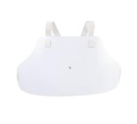 Keenso Protège-Poitrine D'escrime, Léger et Respirant avec Sangle Réglable pour Homme, Protège-Sein pour Football, Baseball, Rugby (Taille S)