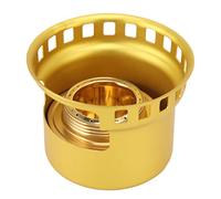 Keenso Réchaud de Voyage pour l'alcool cuiseur à Esprit, Support Creux de la cuisinière de Camping pour l'alcool en Alliage d'aluminium Facile à Nettoyer poêle de Camping pour Coupe-Vent pour