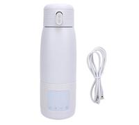Keenso Réchauffable de Bouteille de Bouteille, de Réchauffeur de Lait Portable, avec Contrôle de la Température, Indicateur de Durée de Vie de la Batterie pour le (500 ml 6400mAh)