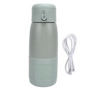 Keenso Réchauffable de Bouteille de Bouteille, de Réchauffeur de Lait Portable, avec Contrôle de la Température, Indicateur de Durée de Vie de la Batterie pour le (350 ml 5000mAh)