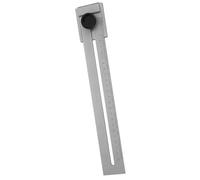 Keenso Règle de Menuiserie 0-250mm Outil de Marquage en Acier au Carbone | Mesures précises, bouton de réglage sans effort, fiable et durable, pratique pour le travail du bois