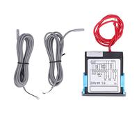 Keenso Régulateur de température numérique, thermostat de refroidissement étanche - Performance stable pour le stockage des congélateurs - Boîtier ABS haute résistance, AC220V