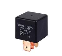 Keenso Relais de Voiture, DC 12V 5 Broches Relais Courant 80A pour Automobile Véhicule Bateau Camion AMP SPDT