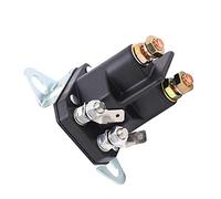Keenso Relais Solénoïde de Démarreur, Remplacement 12 V pour Tracteur Grasshopper avec OE 35510 1752137 173539