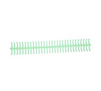 Keenso Reliure Spirale Bobine 16mm Diamètre, capacité 130 Feuilles (GREEN) | Matière plastique durable, rotation des pages en douceur, idéale pour le bureau et la salle de classe