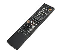 Keenso REMORY Commande RAV523 ZJ66520 AV, Remplacement Compact Full Fonctionnalité Matière Durable Fonctionnement Facile, pour RX V571 HTR 3065 HTR 3066, avec Les Batteries Incluses