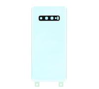 Keenso Remplacement du Couvercle en Verre Arrière sans Couture S10 + Plus avec Un Ensemble Complet pour Une Installation Pratique pour Le Couvercle de Porte en Verre Arrière du Téléphone (White)