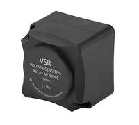 Keenso Repartiteur Batterie 12V, Relais Sensible à la Tension (VSR), Double Isolateur 125A Étanche pour Véhicules, VTT, Camion, Utilisateur en Pleine Nature, Hobbyiste, Professions Libérales