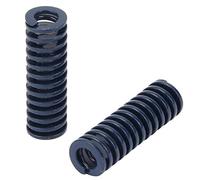 Keenso Résistance à Haute Température de 5 Mm Diamètre Intérieur de Forme Bleue pour la Forme en Plastique, 2pcs de Charge en Acier de Charge 10 Mm Spring pour la Machine de Précision (TL10 * 50 mm)