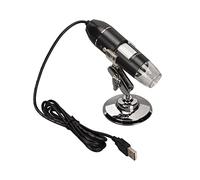 Keenso Résolution HD 1600x, 8 lumières LED, microscope numérique USB de type C pour les tests industriels et la recherche scientifique