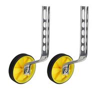 Keenso Roue auxiliaire Universelle pour vélo pour Enfants, Roues de Support pour vélo pour Enfants 12 14 16 18 20 Pouces Roue d'entraînement côté vélo pour Enfant (Jaune)