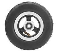 Keenso Roue Pneumatique 6x2, Pneu Pneu Gonflable du d'air avec Moyeu en Alliage en Aluminium Strong Adhérence pour le Scooter électrique, éprouve une Absorption de Choc Supérieure, une Traction et