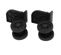 Keenso Roues de Valise à Bagages Compatibles, Roues de Remplacement ABS à 2 Packs avec 12 Vis, Amortissement Silencieux pour Le Voyage, s'adapte à Un Tronc de Valise